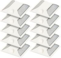 Reusable Revolution 10 Pack Commercial Reflective Road Pavement Marker - Reflective Driveway Marker (White)