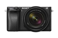 Sony Alpha a6300 ILCE6300M/B 24.2 MP Mirrorless Digital Camera with F3.5-5.6 OSS Zoom Lens, E 18-135mm, Black