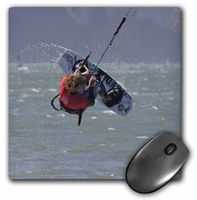 3D Rose"California San Francisco Kiteboarding CompetitionUs05 Bja0225Jaynes Gallery" Matte Finish Mouse Pad - 8 x 8" - mp_88205_1