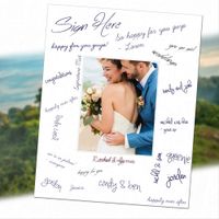 Golden State Art, 16x20 Mats Cut for 8x10 - White Color Signature Mat - Bevel Cut, Acid Free, 4-ply Thickness White Core - Great for Weddings, Baby Showers, Prints, Pictures, Photos