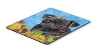 Caroline's Treasures SC9062MP Pug Mouse Pad, Hot Pad or Trivet, Large, Multicolor