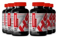 Glucosamine Supplements - GLUCOSAMINE and MSM 3230 MG - for Joint Function (6 Bottles)