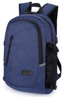 Casual Laptop Backpack, Anti Theft Backpack With USB Charging Port Fits 15.6 inch Laptop, Slim Lightweight Travel backpack for girls
