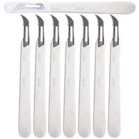 Juvale Seam Ripper - 8-Pack Seam Ripper with Protective Covers, 6.125-Inch Seam Cutter Razor Stitch Remover, Seam Ripper Sewing Tool