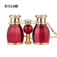 ESSLNB Opera Binoculars Glasses for Adults Women 4X30 Theater Binoculars Concerts Antique Compact Binoculars with Case Removable Chain