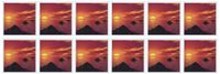 3dRose Volcanic Chain series of islands - Greeting Cards, 6 x 6 inches, set of 12 (gc_19233_2)