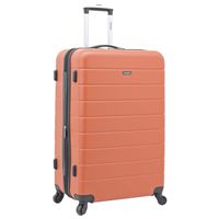 Wrangler Smart Hardside with USB Charging Port, Burnt Orange