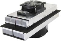 P&N Peltier Thermoelectric Air Conditioner Cooler and Heater Fan System and Heatsink Kit 200W 24V DC -10 to 50 C for R&D