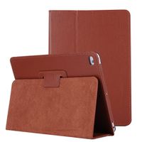 iPad Air 10.5" (3rd Gen) 2019 / iPad Pro 10.5 Case, Lightweight Fully Body Protective Smart Flid Stand PU Leather Case Back Cover, Brown