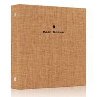 Ablus 100 Pockets Mini Photo Album - Fits for Fujifilm Instax Mini 9 Mini 8 Mini 90 Mini 25, Polaroid Snap PIC-300, Kodak Mini 3-Inch Film (100 Pockets, Khaki-1)
