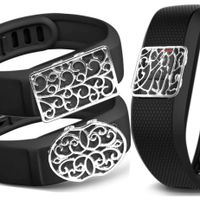 all4fit Fashion Fitness Band Bling Jewelry Accessory Charm for Garmin vivofit 3/2 / 1 hr vivosmart hr Activity Tracker (ONLY Bling Accessory, no Bands, NO TRACKERS)