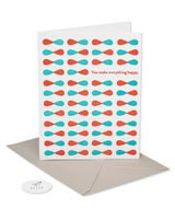 Paper Rebel Blank Thinking of You Card (You Make Everything Happy)