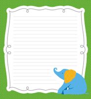 Carson Dellosa Parade of Elephants Notepad (151082)