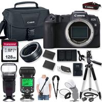 Canon EOS RP Mirrorless Digital Camera (Body Only) with EF-EOS R Mount Adapter & Prime TTL Accessory Bundle