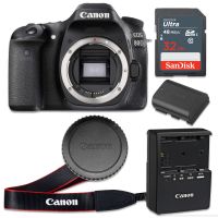 Canon EOS 80D 24.2 MP CMOS Digital SLR Camera with 3.0-Inch LCD (Body Only) - Wi-Fi Enabled (Renewed)