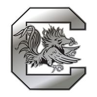 Craftique South Carolina Decal SIL C GAMECOCK DECAL 6"