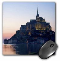 3dRose LLC 8 x 8 x 0.25 Mont Saint Michel Basse-Normandie France David R. Frazier Mouse Pad (mp_81505_1)