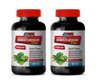 Liver aid - DIM - Natural Estrogen Blocker - Gluten Free - Kale and Broccoli - dim Supplement Testosterone - 2 Bottles (180 Capsules)