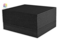 Mat Board Center, Pack of 25 Foam Core Backing Boards 3/16" (11x14, Black)