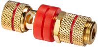 Oem Systems Company X-BPG-R 5 Way Front and Back Binding Post (Red)