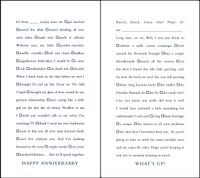 Quiplip Funny Fill-in-The-Blank Anniversary and What's up Cards, 6-Pack (QL02376PCK)