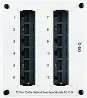 Legrand - On-Q AC1014 12Port Cat 5e Network Interface Module