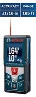 Bosch Blaze GLM 50 C Bluetooth Enabled 165' Laser Distance Measure with Color Backlit Display