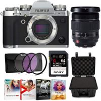 Fujifilm X-T3 Digital Camera w/XF 16-55mm f/2.8 R LM WR Lens Video Accessory Bundle + G Series 64GB Card