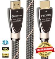 4K HDMI Cable/HDMI Cord 30ft - Ultra HD 4K Ready HDMI 2.0 (4K@60Hz 4:4:4) - High Speed 18Gbps - 28AWG Braided Cord-Ethernet /3D / ARC/CEC/HDCP 2.2 / CL3 by Farstrider