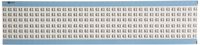 Brady WM-61-PK Repositionable Vinyl Cloth (B-500), Black on White, Solid Numbers Wire Marker Card (25 Cards)
