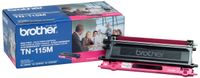 Brother TN115M Toner Cartridge, High Yield, Magenta