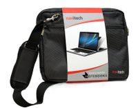 Navitech Black Case/Cover/Bag for Portable DVD Players Including, Sylvania SDVD1332, Sylvania SDVD7027-C, Sylvania SDVD1256, Sylvania 7-Inch Twin, Sylvania SDVD1030