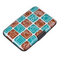 Elfish Mini RFID Aluminum Wallet Credit Cards Holder Metal ID Case for Men Women (Color 21)