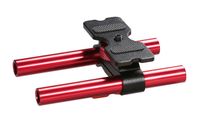 Movo Photo FFA2 Follow Focus Adapter Mounting Plate with 15mm Rods for DSLR and Mirrorless Cameras
