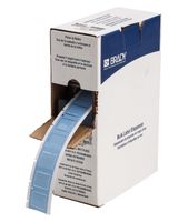 Brady BMP71 PermaSleeve Wire Marker Sleeves, 1.015 IN X 0.851 IN, white (1000/Roll)