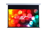 Elite Screens Saker, 110-inch 16:9 with 24" Drop, Electric Motorized Drop Down Projection Projector Screen, SK110XHW-E24