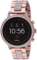 Fossil Women's Gen 4 Venture HR Heart Rate Stainless Steel Touchscreen Smartwatch, Color: Rose Gold (Model: FTW6011)