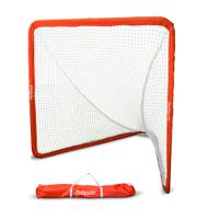 GoSports Regulation 6' x 6' Lacrosse Net with Steel Frame | The Only Truly Portable Lacrosse Goal for Kids and Adults | Backyard Setup in Minutes