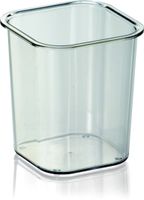 Officemate Replacement containers for OIC28003 - BreakCentral Rotary Condiment and Cutlery Organizer. Comes a a Pack of 2. Clear (28020)