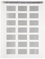 Brady LAT-24-773-1 1.75" Width x 1" Height, B-773 and B-966B Metallized Polyester with Overlaminate, Matte Finish Silver PermaShield Laser Printable Label (Pack of 1000)