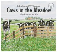 2019 Wall Calendar, Cows in the Meadow