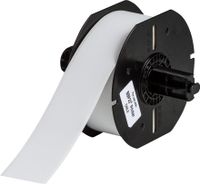 Brady B33C-1500-437 Label, Matte Tedlar, Self Extinguishing with Permanent Adhesive, 1.500" H x 85' W, 85'/Roll, White