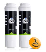 K&J Refrigerator Water Filter Maytag Compatible for UKF8001 Pur - Replacement for Maytag UKF8001, UKF8001AXX, EDR4RXD1, Puriclean II, and Kenmore 9006 (2 Pack)