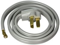 Certified Appliance Accessories 3-Wire Closed-Eyelet 50-Amp Range Cord, 5ft