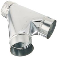 Imperial Manufacturing GV0984 Imperial Full Flow Duct Wye, 4 in. X 4 in.