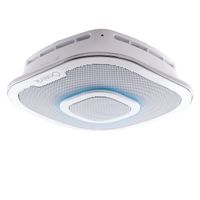 First Alert Onelink Safe & Sound - Smart Hardwired Smoke + Carbon Monoxide Alarm and Premium Home Speaker with Amazon Alexa, 2-pack