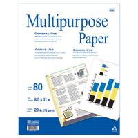 BAZIC 80 Ct. White Multipurpose Paper