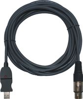 Audio2000's USB to XLR Female 20ft Microphone USB Recording Cable - ADC203R