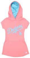OuterStuff MLB Little Girls Toddler/Kids Celebrate Dress, Los Angeles Dodgers, Coral, Small 4