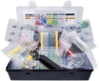 Electronic Component Assortment, Resistors, Capacitors, Inductors, Diodes, Transistors, Potentiometer, IC, LED, PCB, 2000 pcs